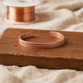 Současný měděný náramek
